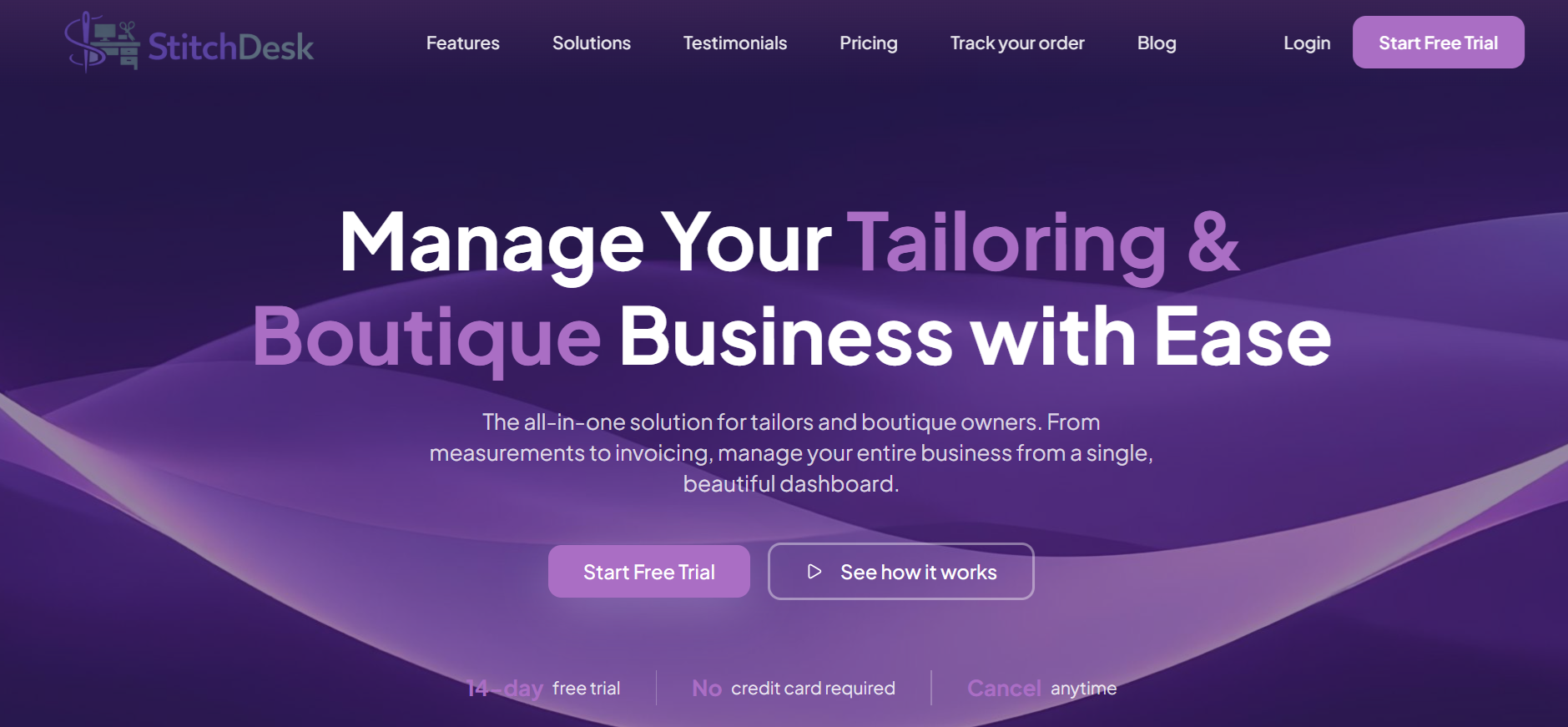 Stitchdesk Dashboard Interface